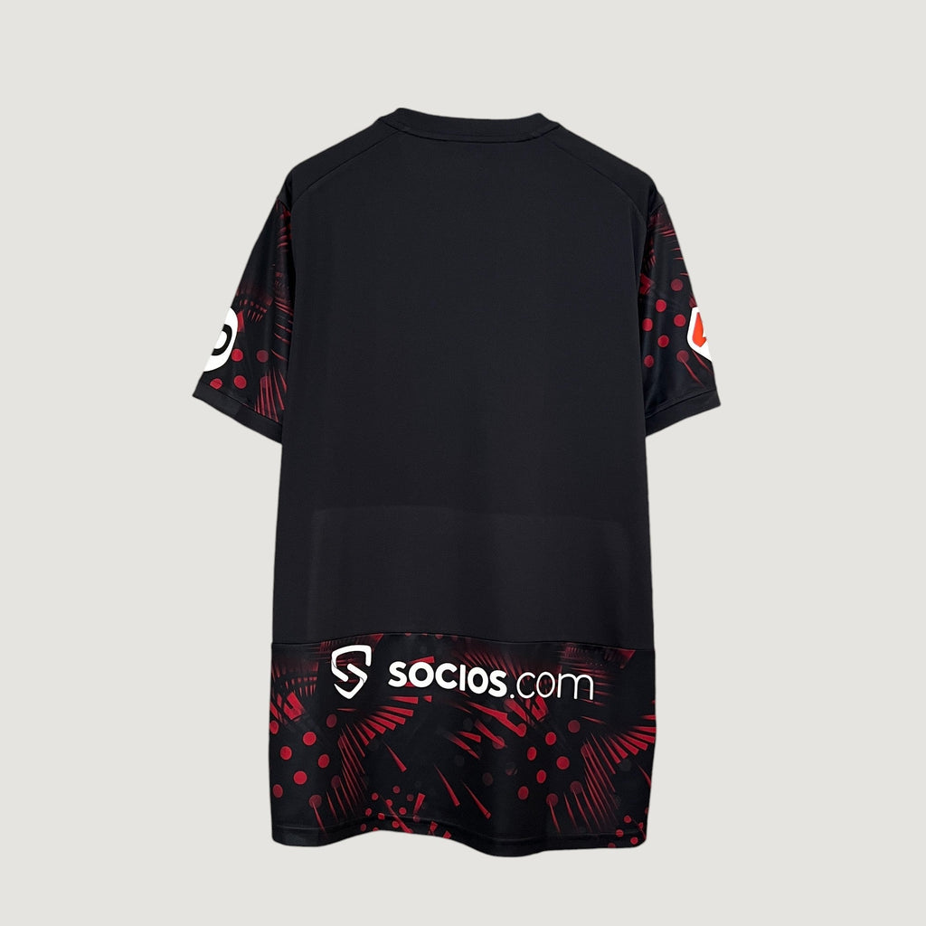 Sevilla FC - Maillot Extérieur 24/25 - Noir, Rouge