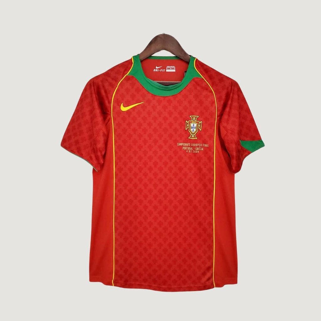 Portugal - Retro Jersey - Red, Green