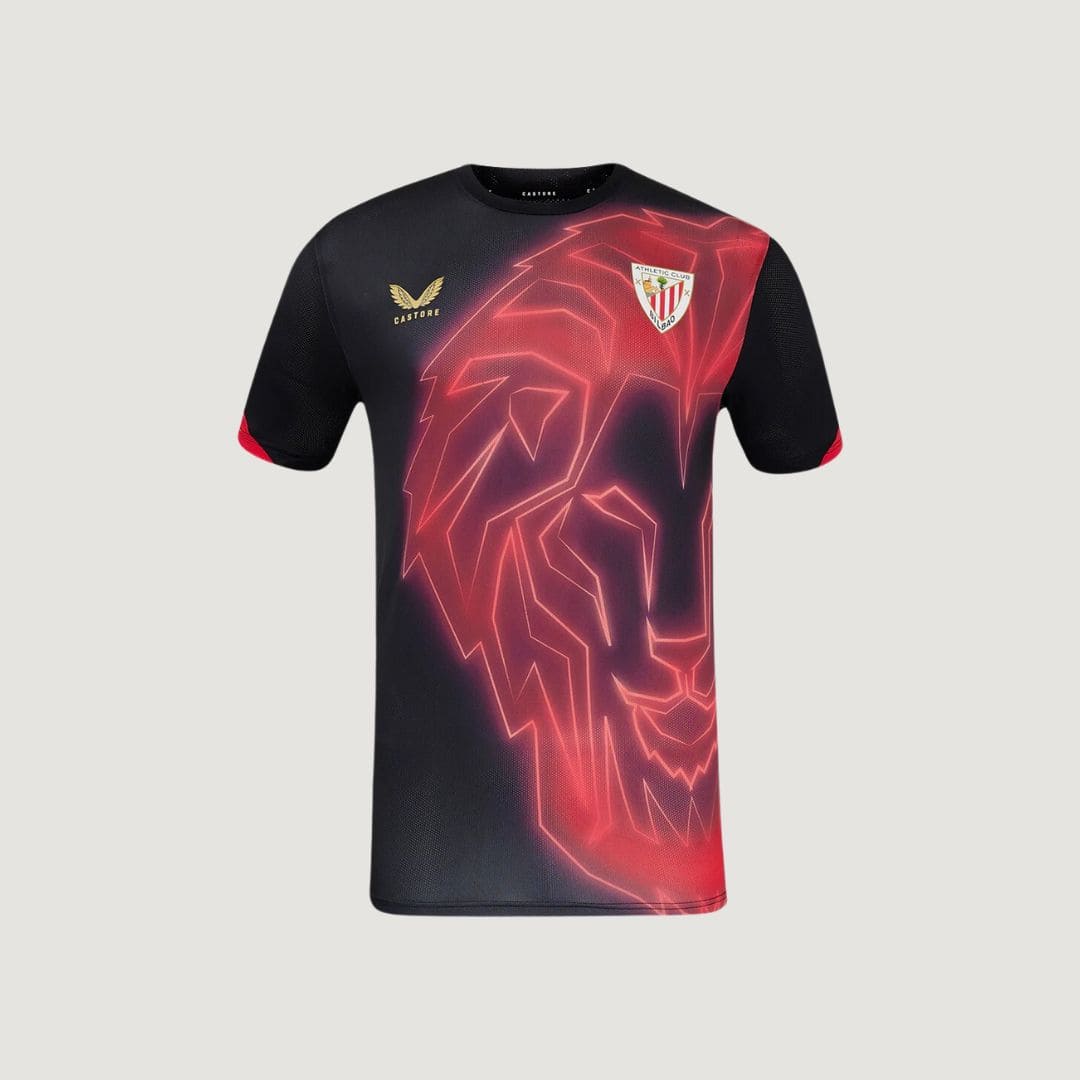 Athletic Bilbao - 24/25 Pre-Match Jersey - Black, Red
