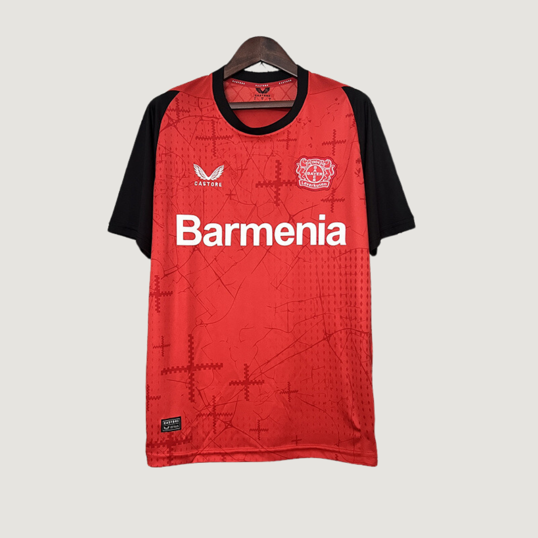 Bayer Leverkusen - Home Shirt 24/25 - Red, Black