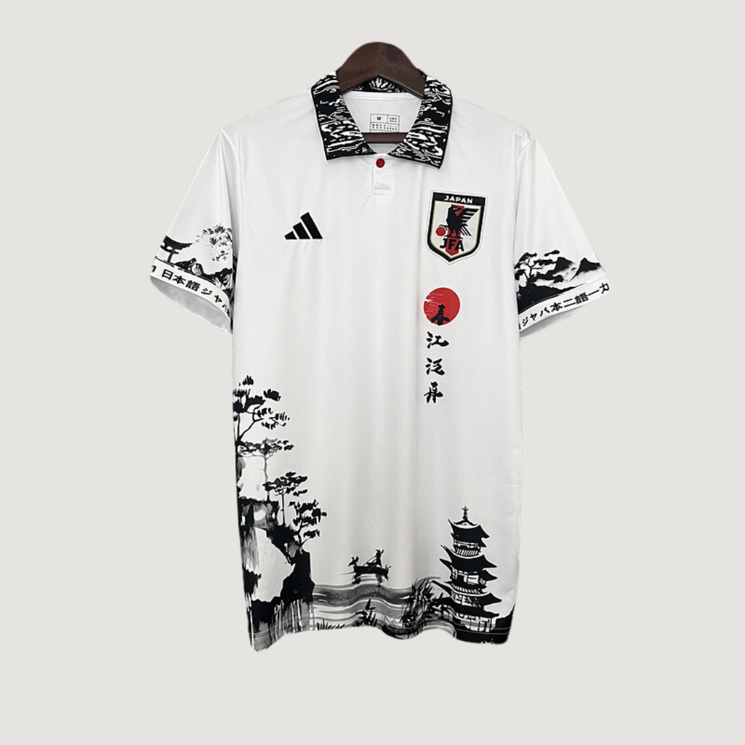 Japon - Maillot Concept - Blanc, Noir