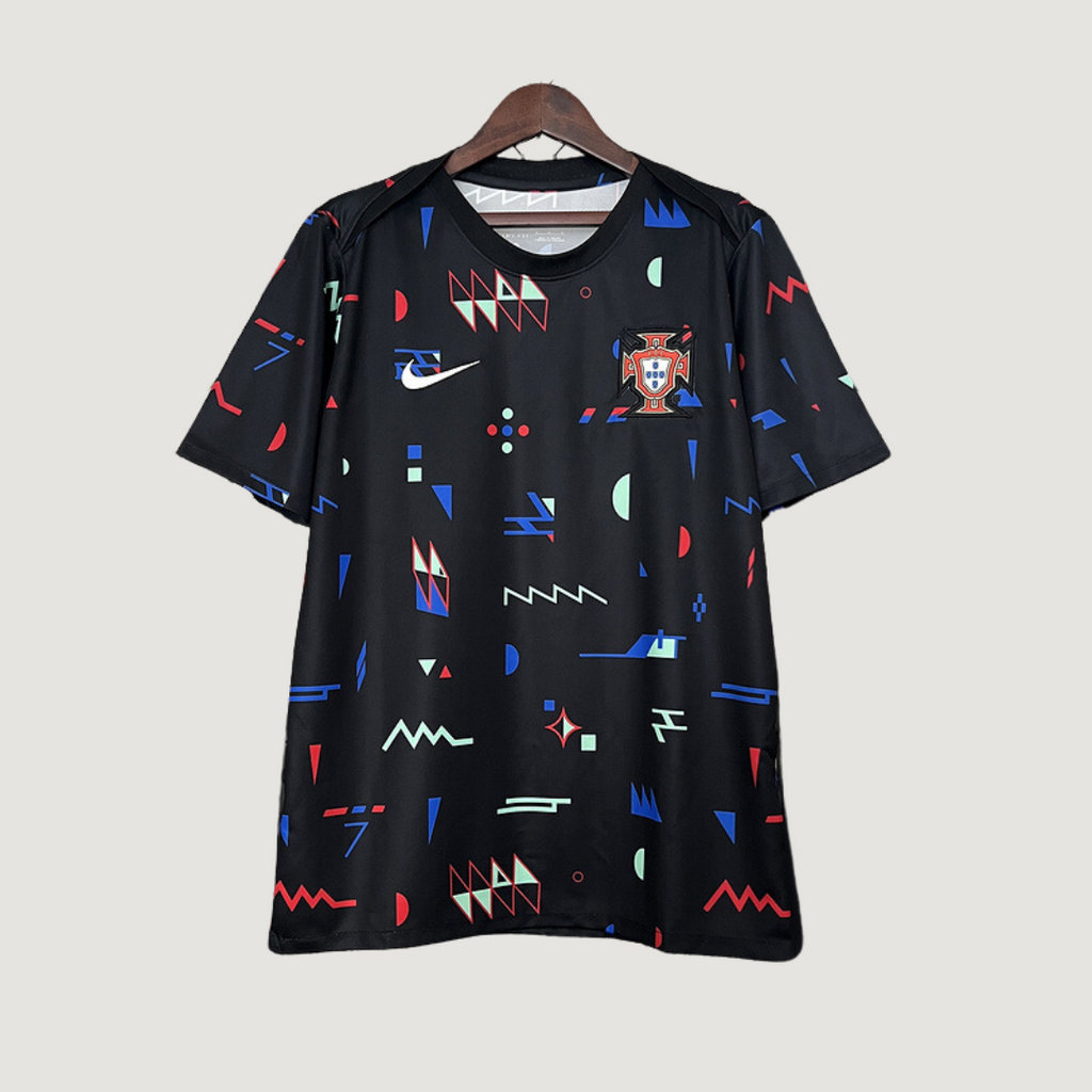 Portugal - 24/25 Training Jersey - Black (Fan)