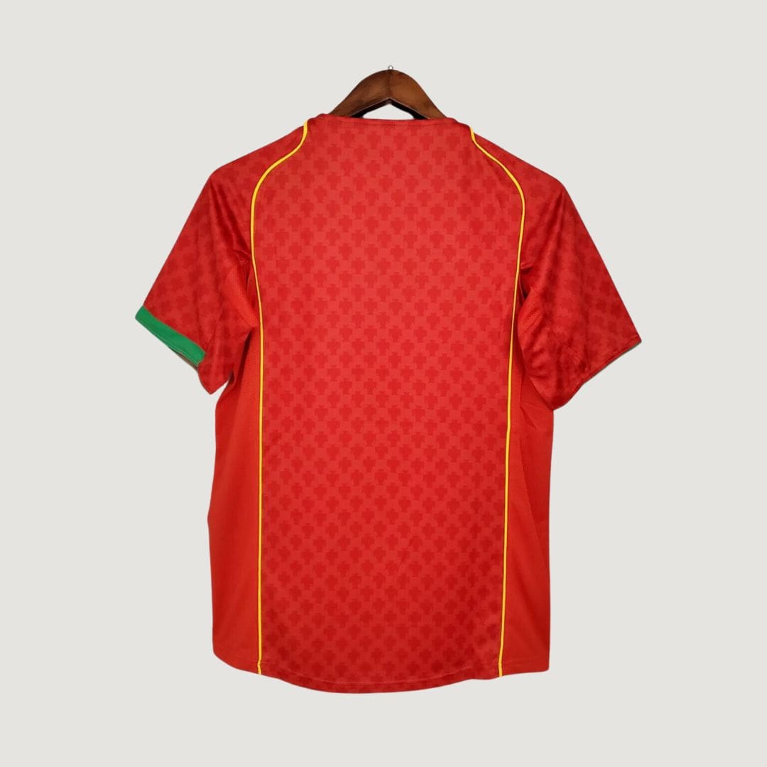 Portugal - Maillot Rétro - Rouge, Vert