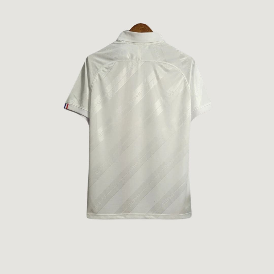 Paris Saint Germain ( PSG ) - Maillot Rétro 19/20 - Blanc