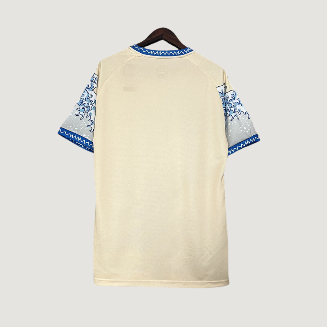 Japon - Maillot Concept - Bleu, Beige