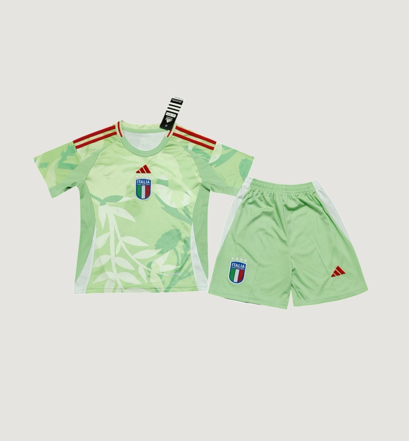 Italie – Maillot Quatrième Extérieur Enfant 25/26 – Vert