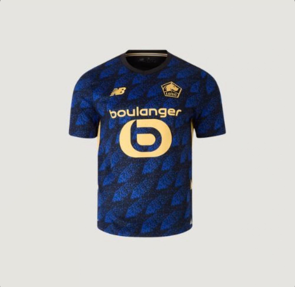 LOSC LILLE – MAILLOT THIRD 2025/26 – BLEU, NOIR