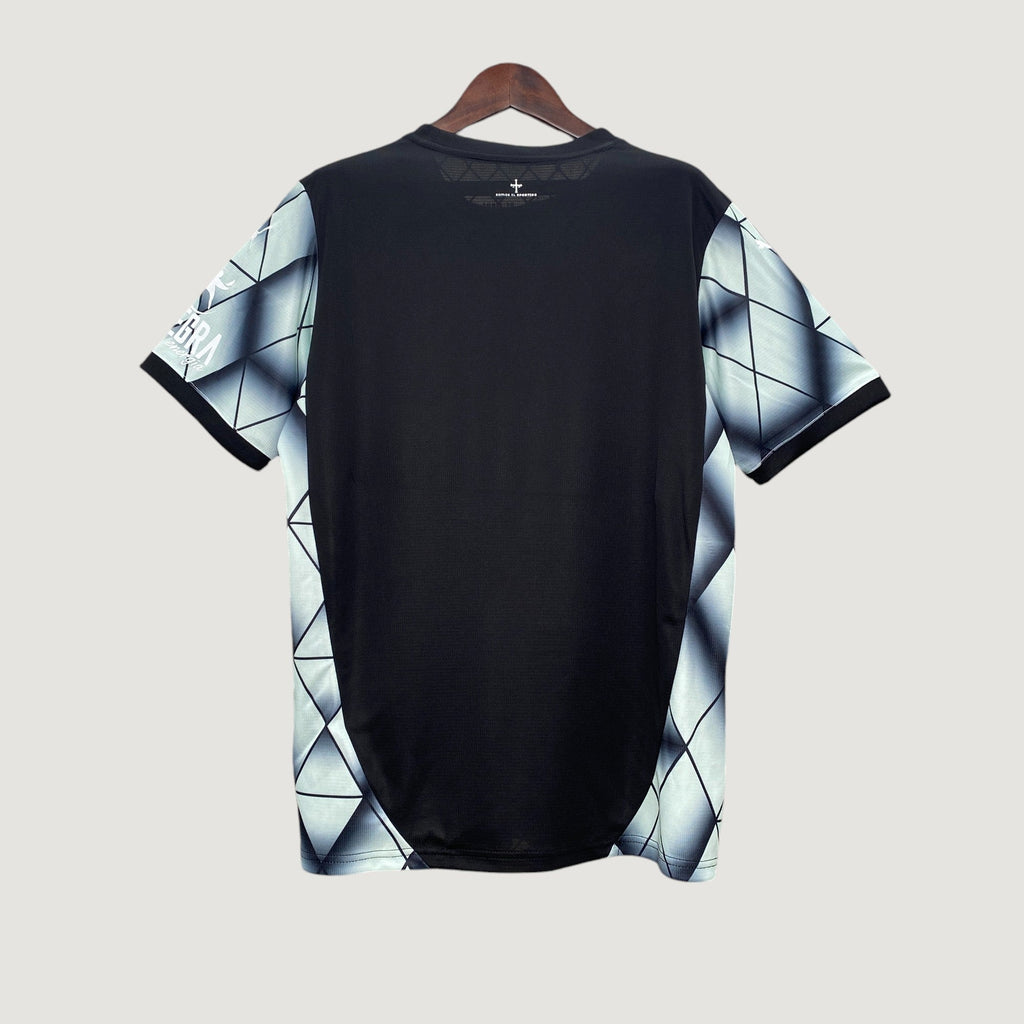 Sporting Gijón - Away Shirt 24/25 - Black, White