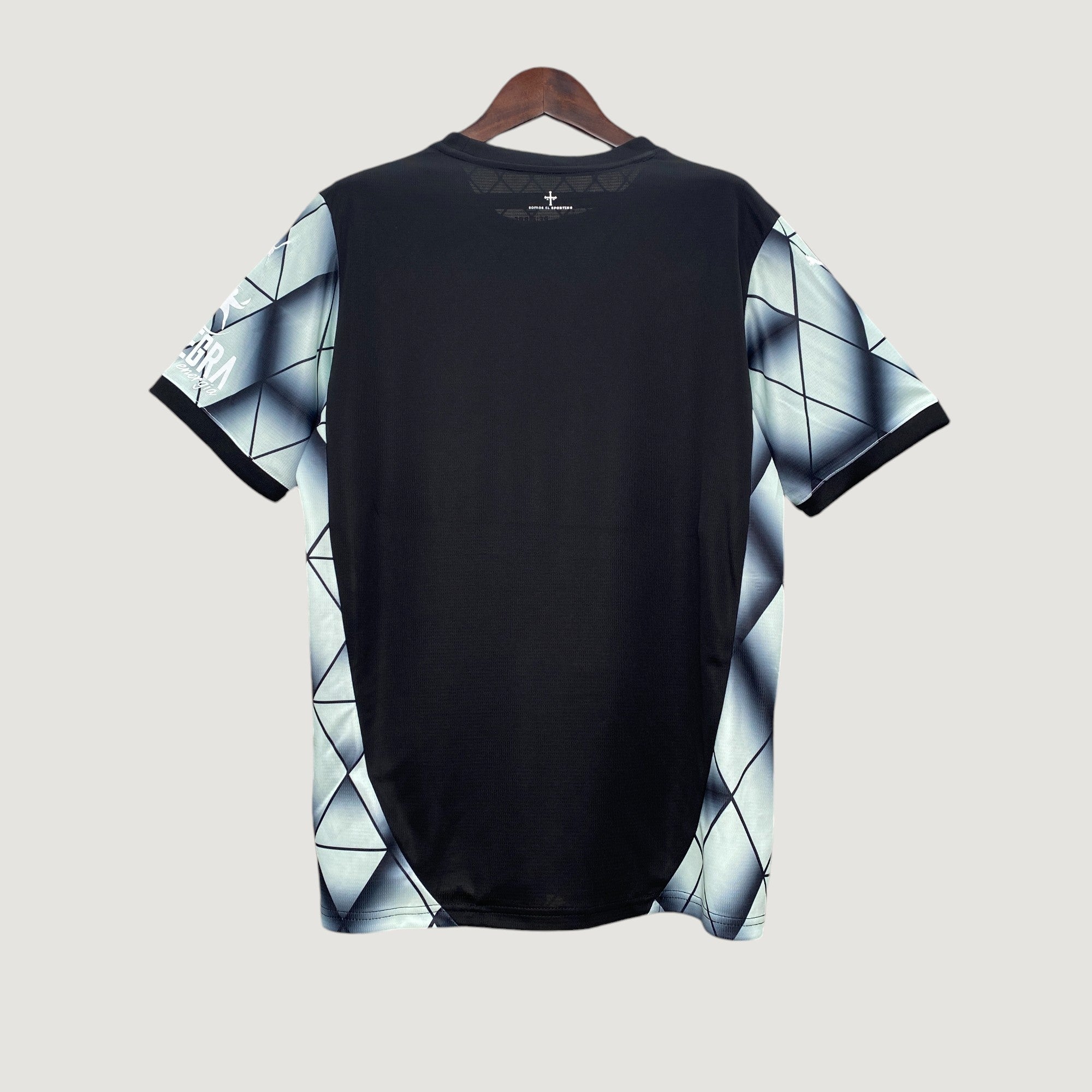 Sporting Gijón - Maillot Extérieur 24/25 - Noir, Blanc