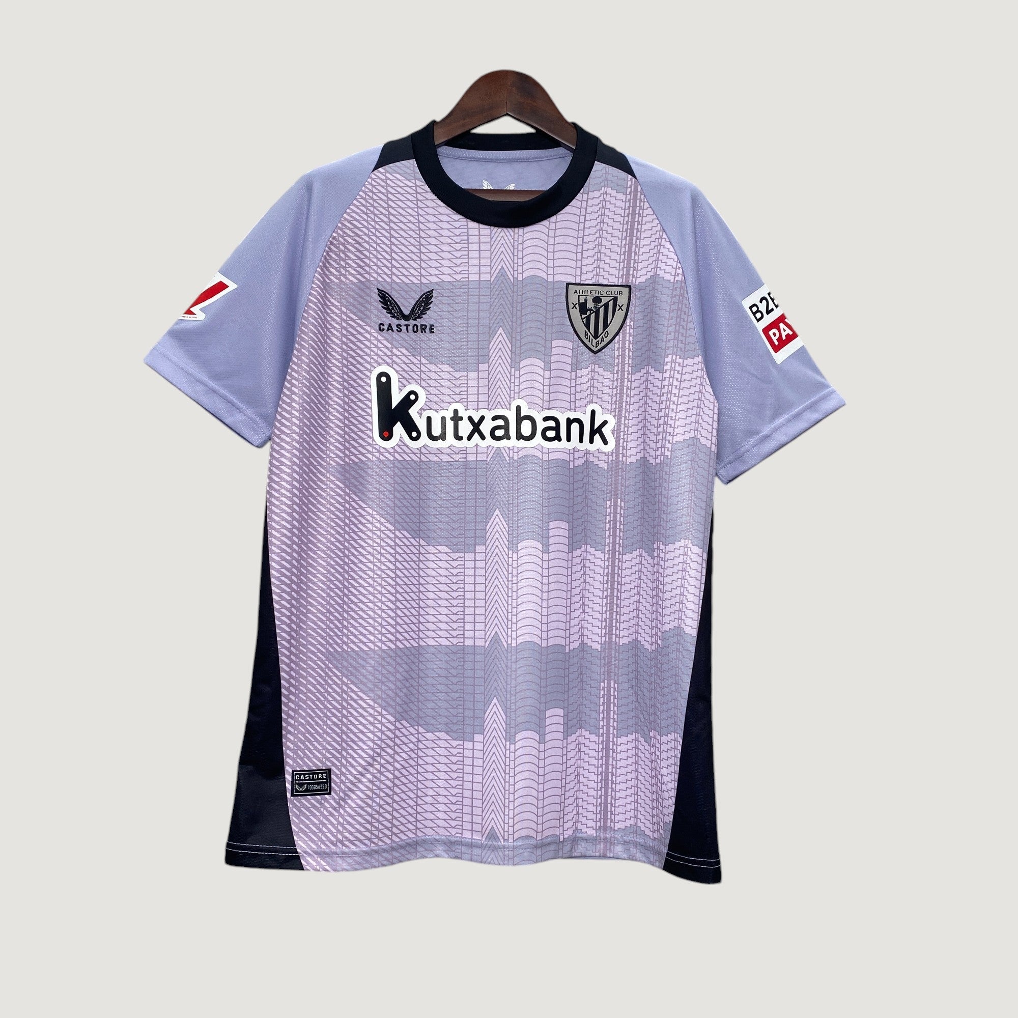 Athletic Bilbao - Away Jersey - Purple, Black
