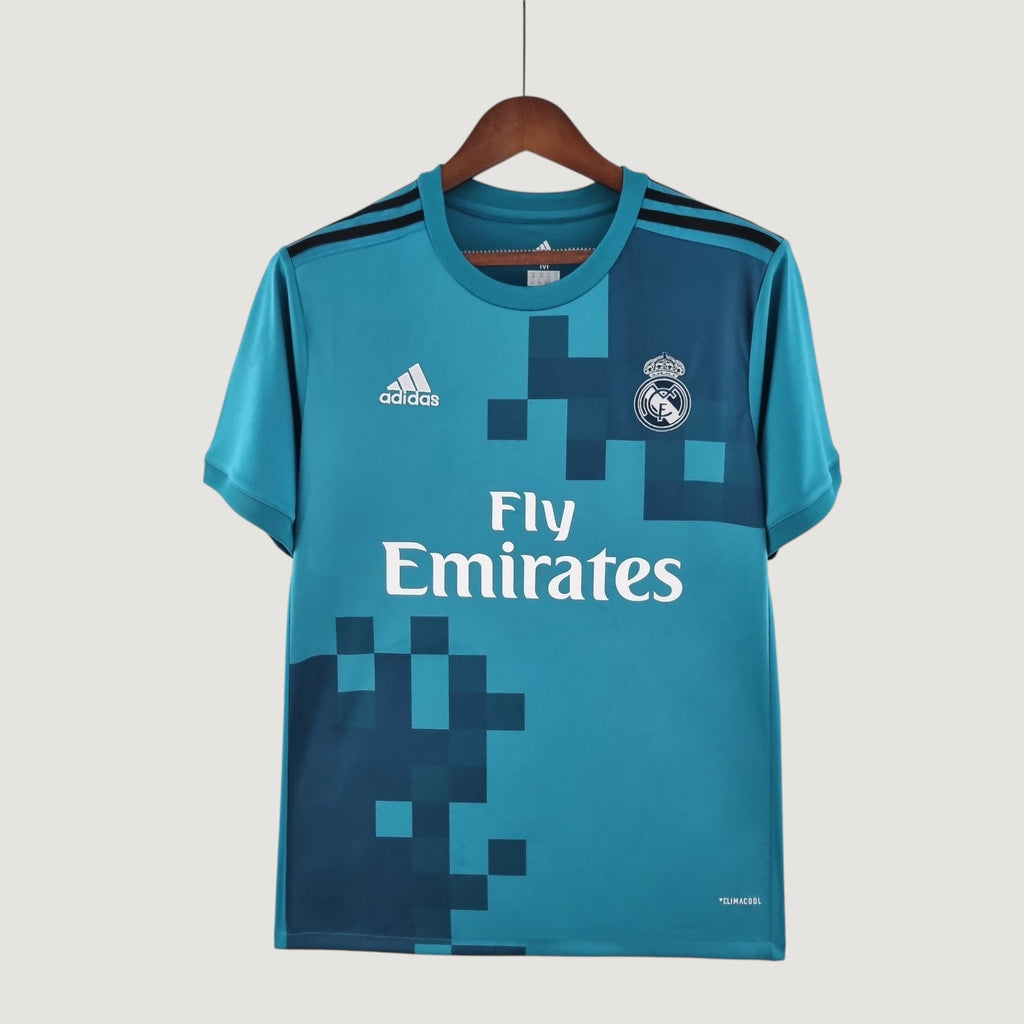Real Madrid - Retro 2017/2018 Jersey - Blue
