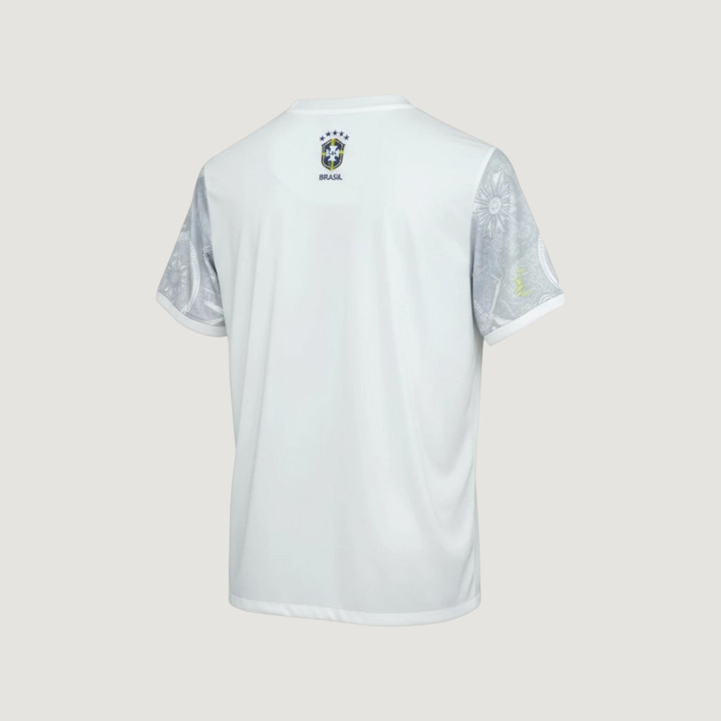 Brésil – Maillot Concept 25/26 – Blanc & Gris