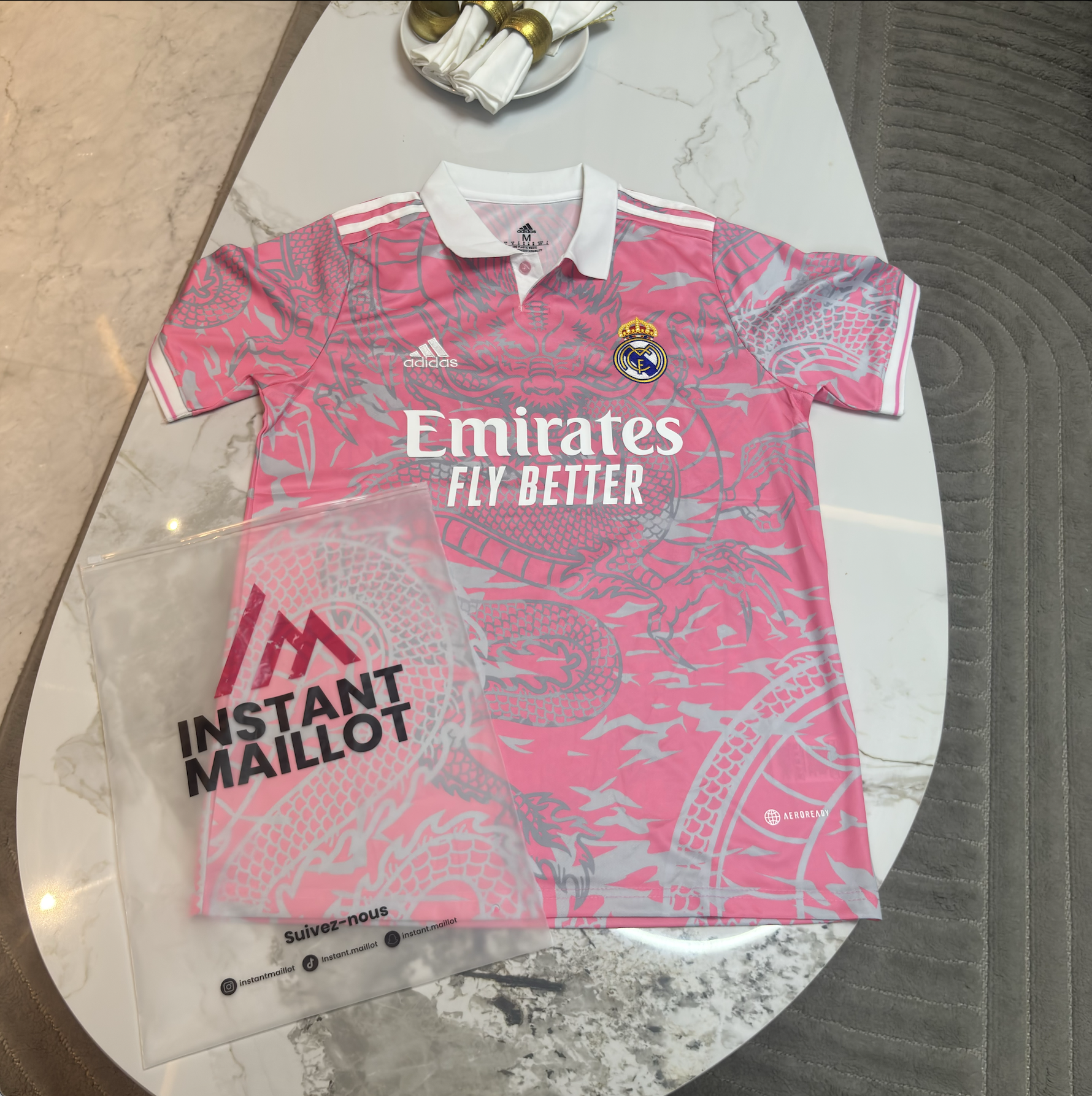 Real Madrid - Maillot Concept - Rose