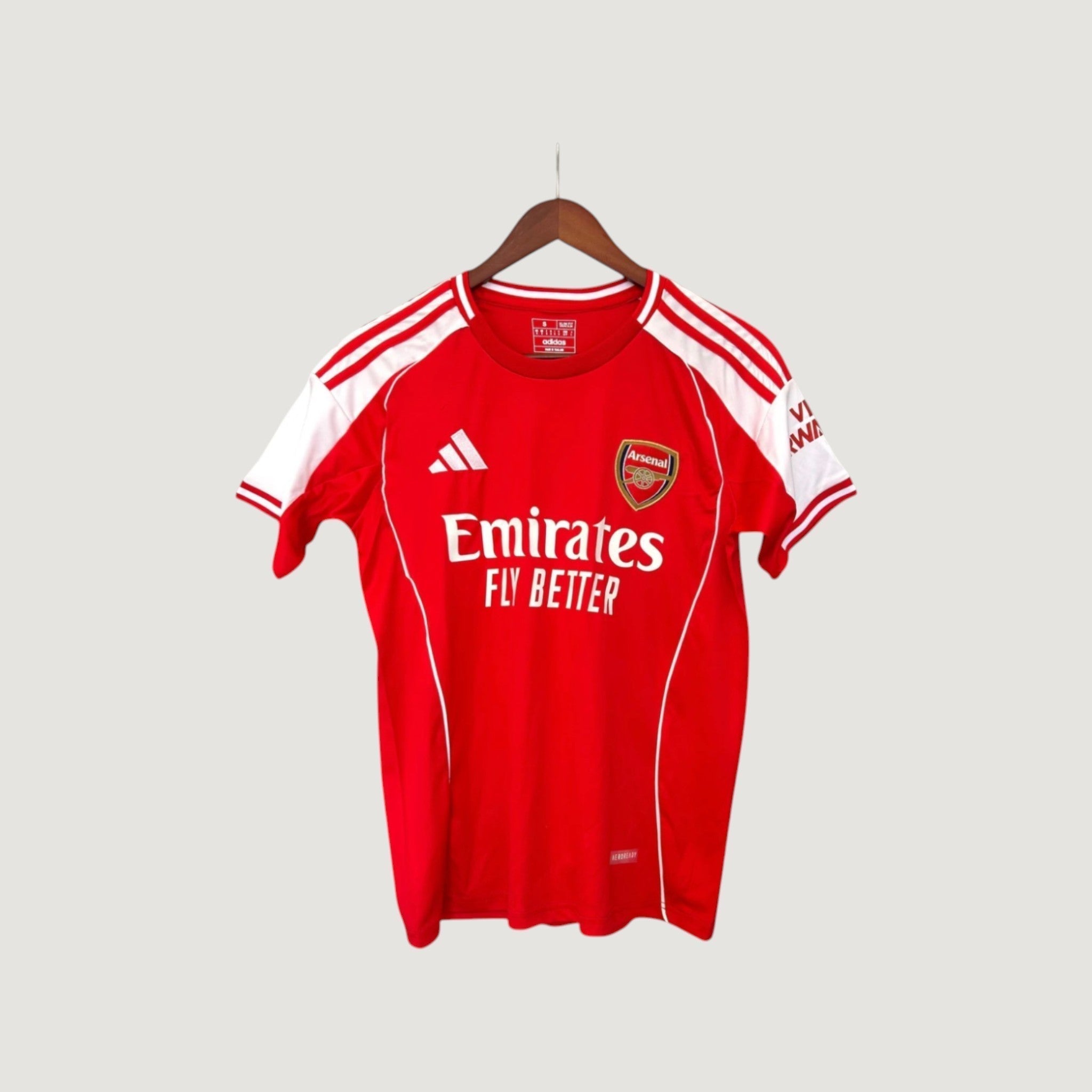 ARSENAL – Home Shirt 25/26 – Red &amp; White