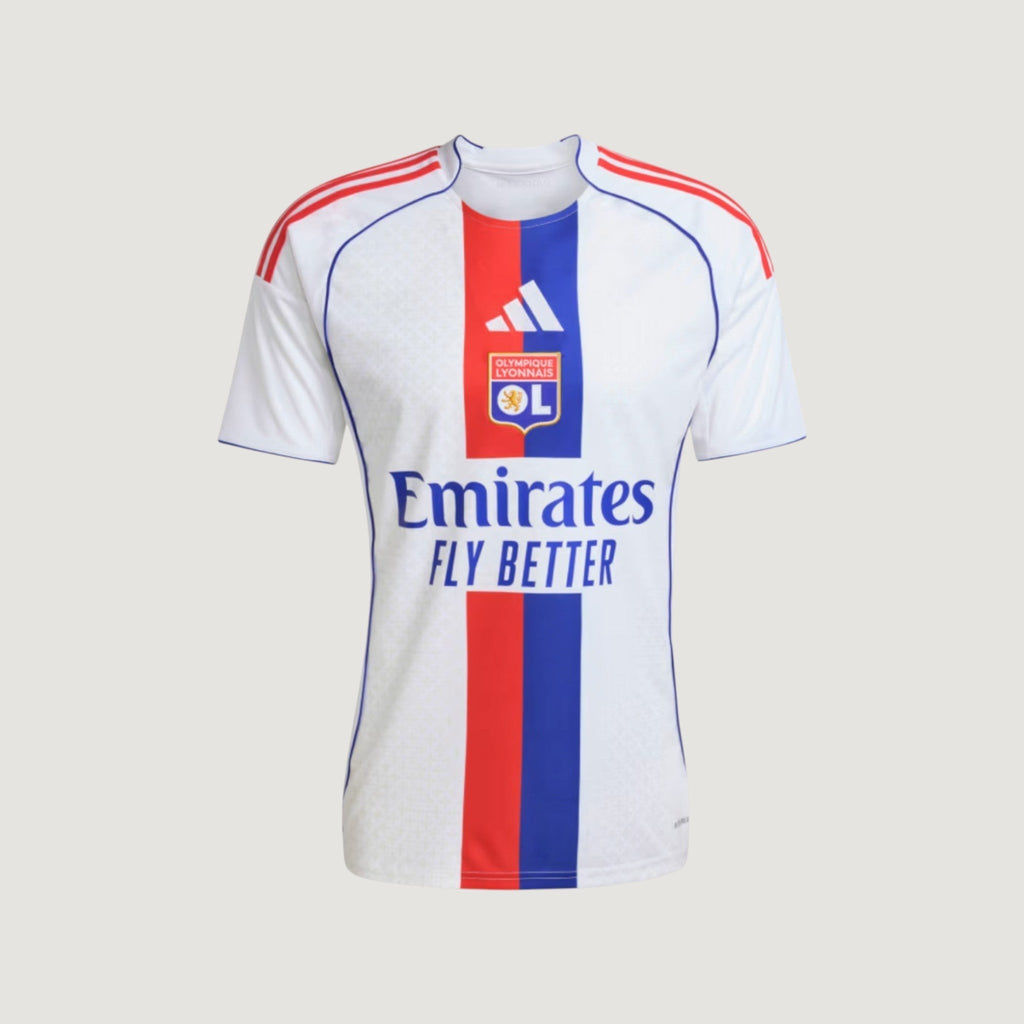 Olympique Lyonnais – Away Kit 25/26 – Blue &amp; Red