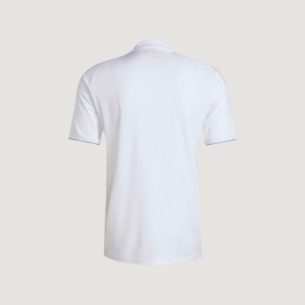 Olympique Lyonnais – Away Kit 25/26 – Blue &amp; Red