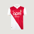 AS Monaco – Home Shirt 25/26 - Red &amp; White
