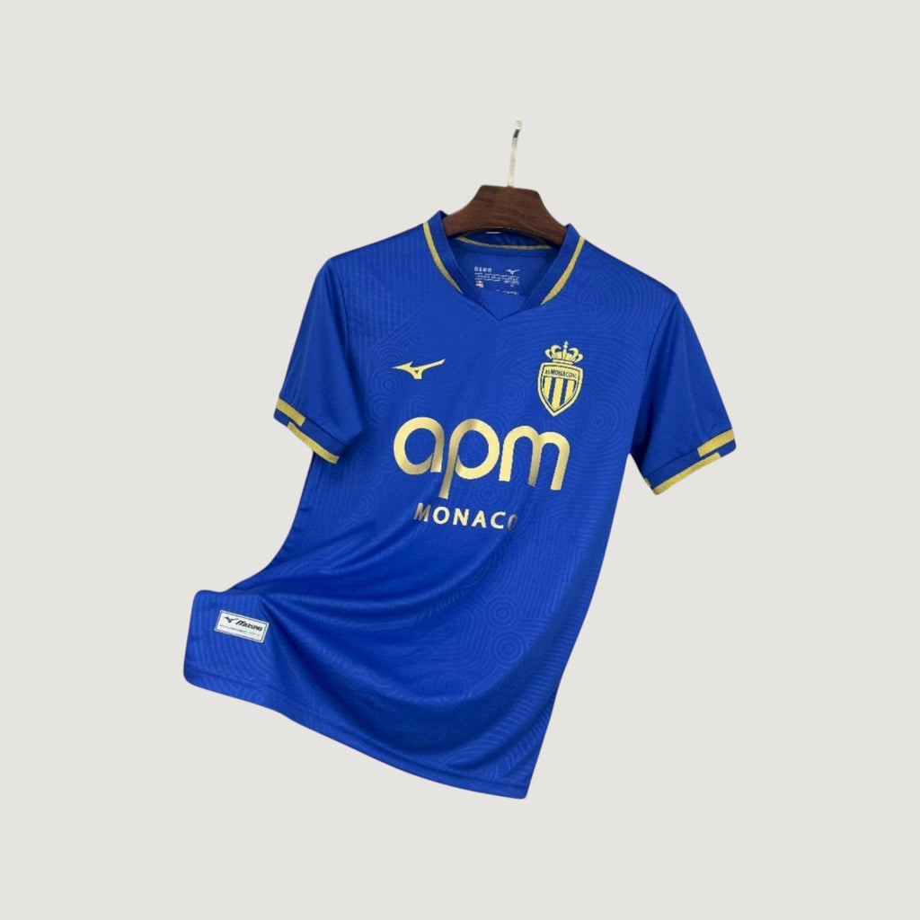 AS Monaco – Away Kit 25/26 - Blue &amp; Gold