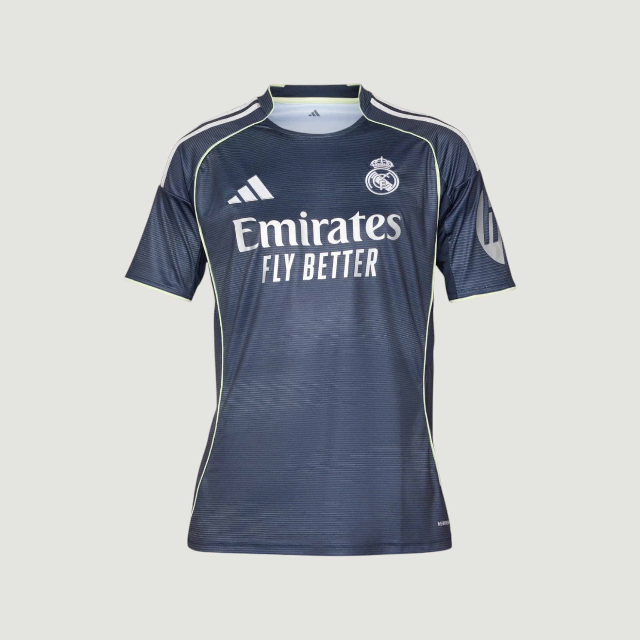 Real Madrid – Maillot Extérieur 25/26 - Gris & Blanc