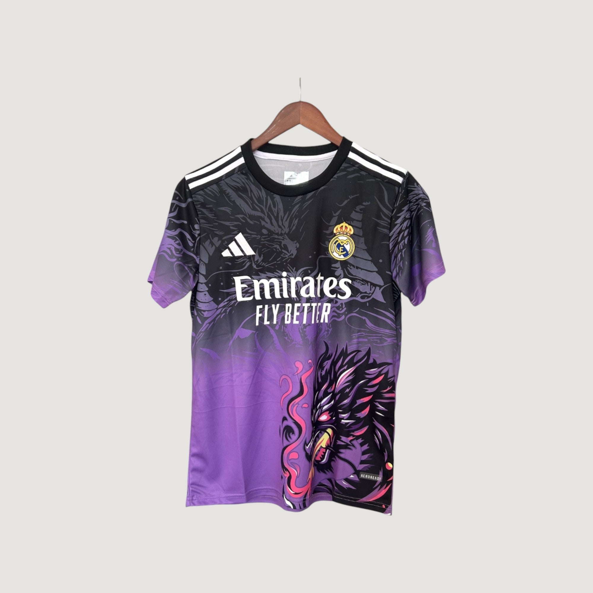 REAL MADRID – MAILLOT CONCEPT 25/26 – NOIR & VIOLET