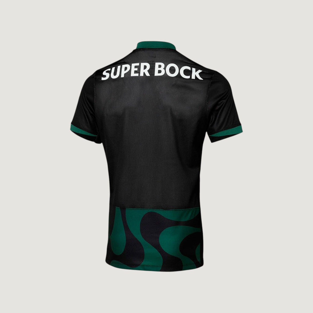 SPORTING CP – MAILLOT EXTÉRIEUR 25/26 – NOIR & VERT