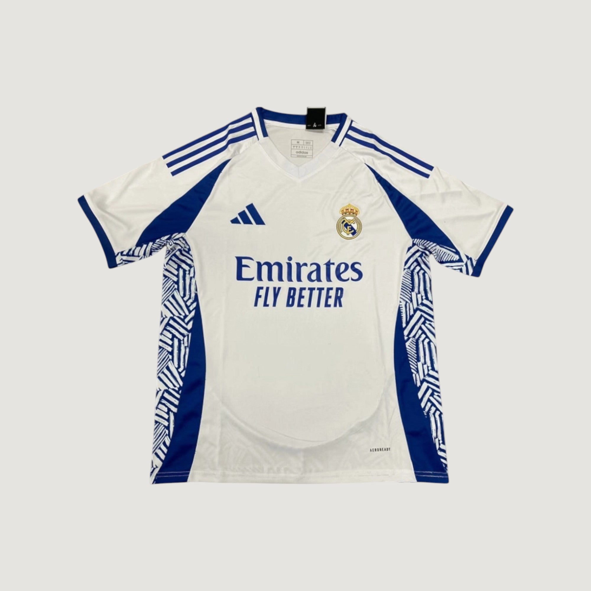 REAL MADRID – MAILLOT DOMICILE 25/26 – BLANC & BLEU