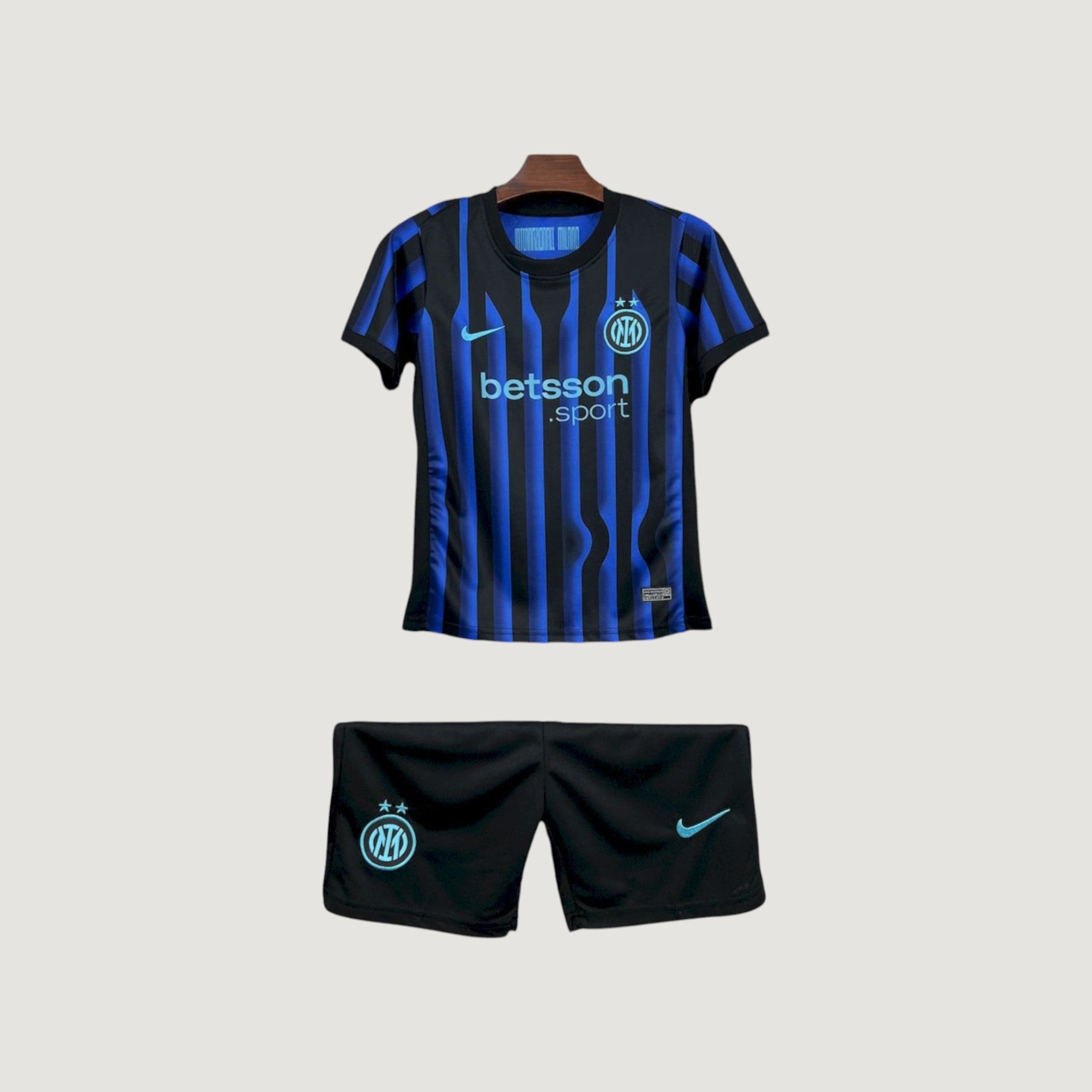 Inter Milan – Ensemble Domicile 25/26 Enfant – Noir & Bleu