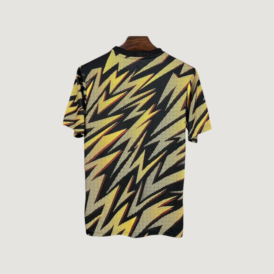 AS ROMA – Pre-Match Jersey 25/26 – Black &amp; Yellow