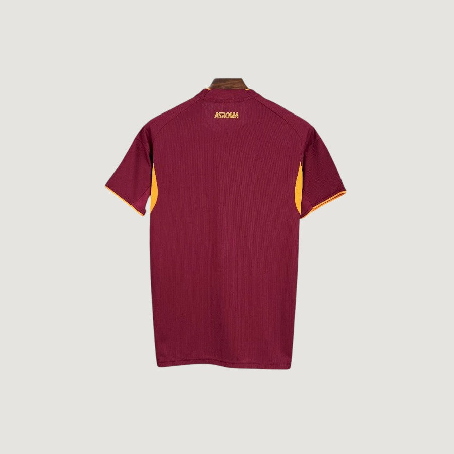 AS Roma – Home Kit 25/26 – Burgundy &amp; Yellow