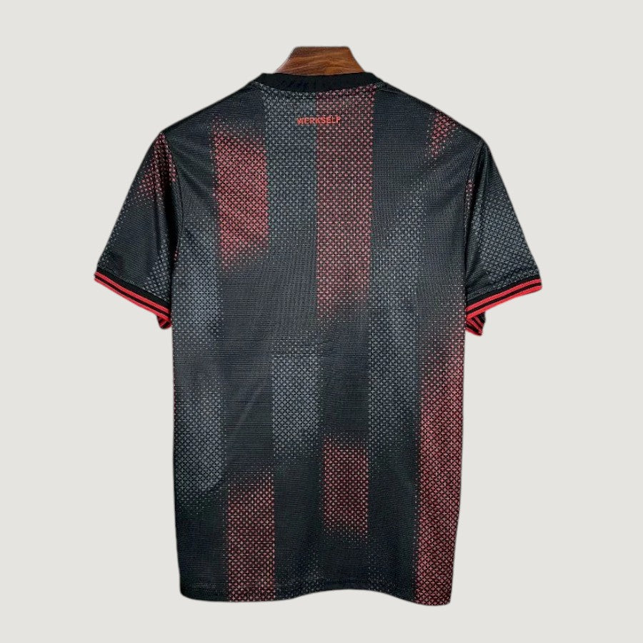 Bayer Leverkusen – Home Shirt 25/26 – Black &amp; Red